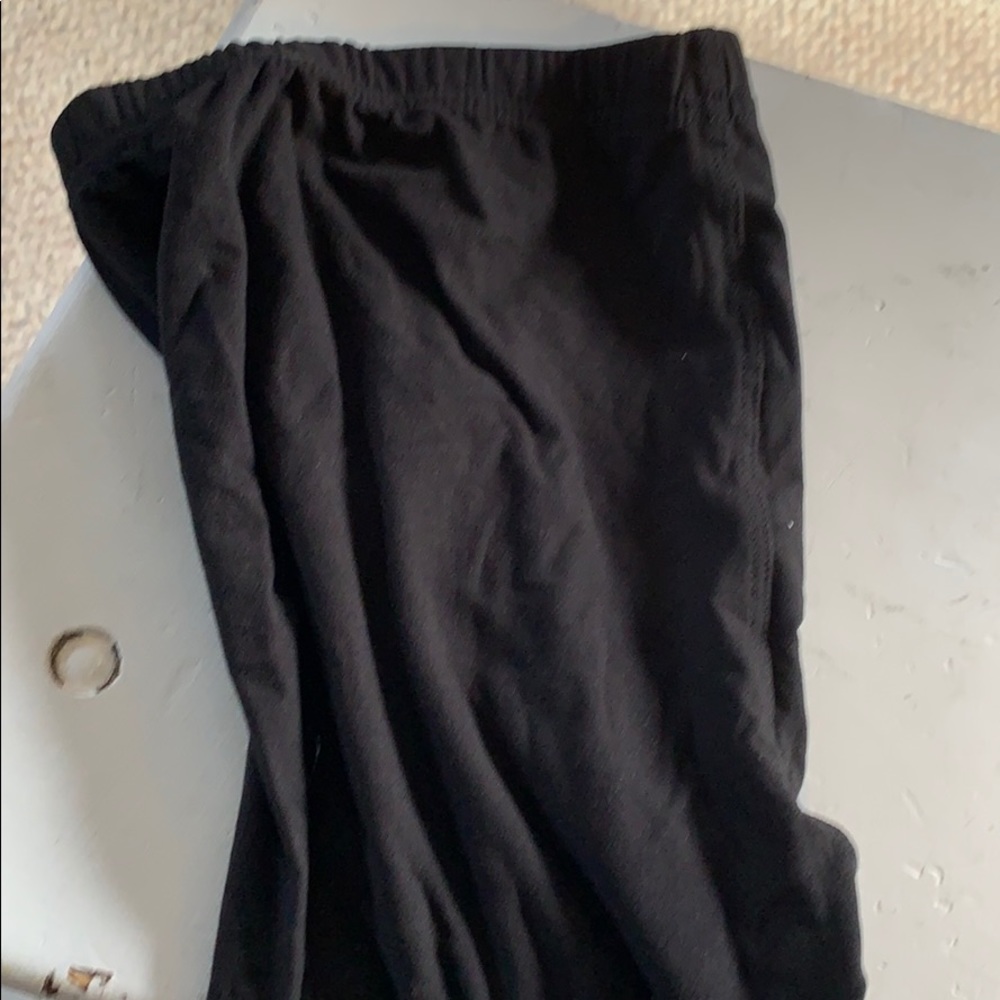 Kids Black Leggings size Large